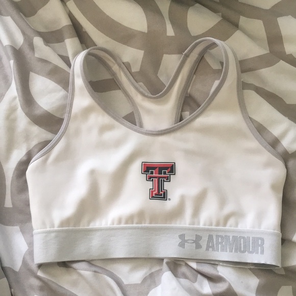 Under Armour Other - Texas tech coed cheer 2017-18 practice sports bra